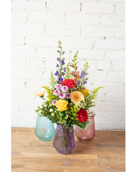 Lush Garden Flower Arrangement
